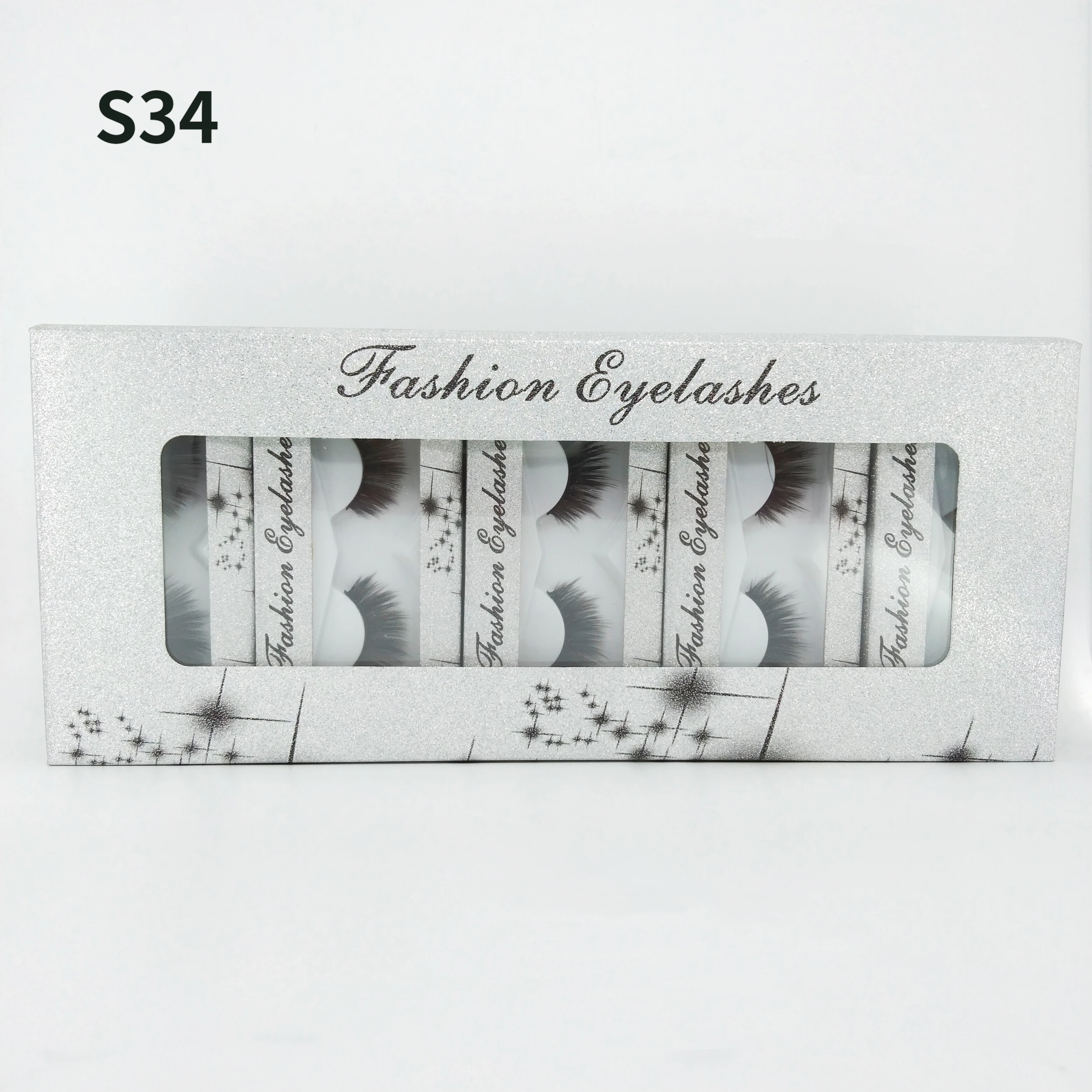 10 pairs of handmade natural simulation thick curly false eyelashes cool silver box protein silk makeup essential
10 pairs of handmade natural simulation thick curly false eyelashes cool silver box protein silk makeup essential