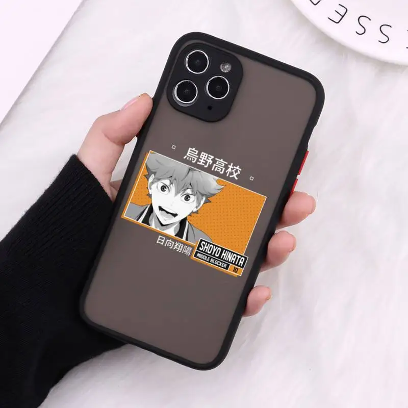 Japan Anime Volleyball Boy Haikyuu Phone Case Matte Transparent for iPhone 7 8 11 12 s mini pro X XS XR MAX Plus cover funda
Japan Anime Volleyball Boy Haikyuu Phone Case Matte Transparent for iPhone 7 8 11 12 s mini pro X XS XR MAX Plus cover funda