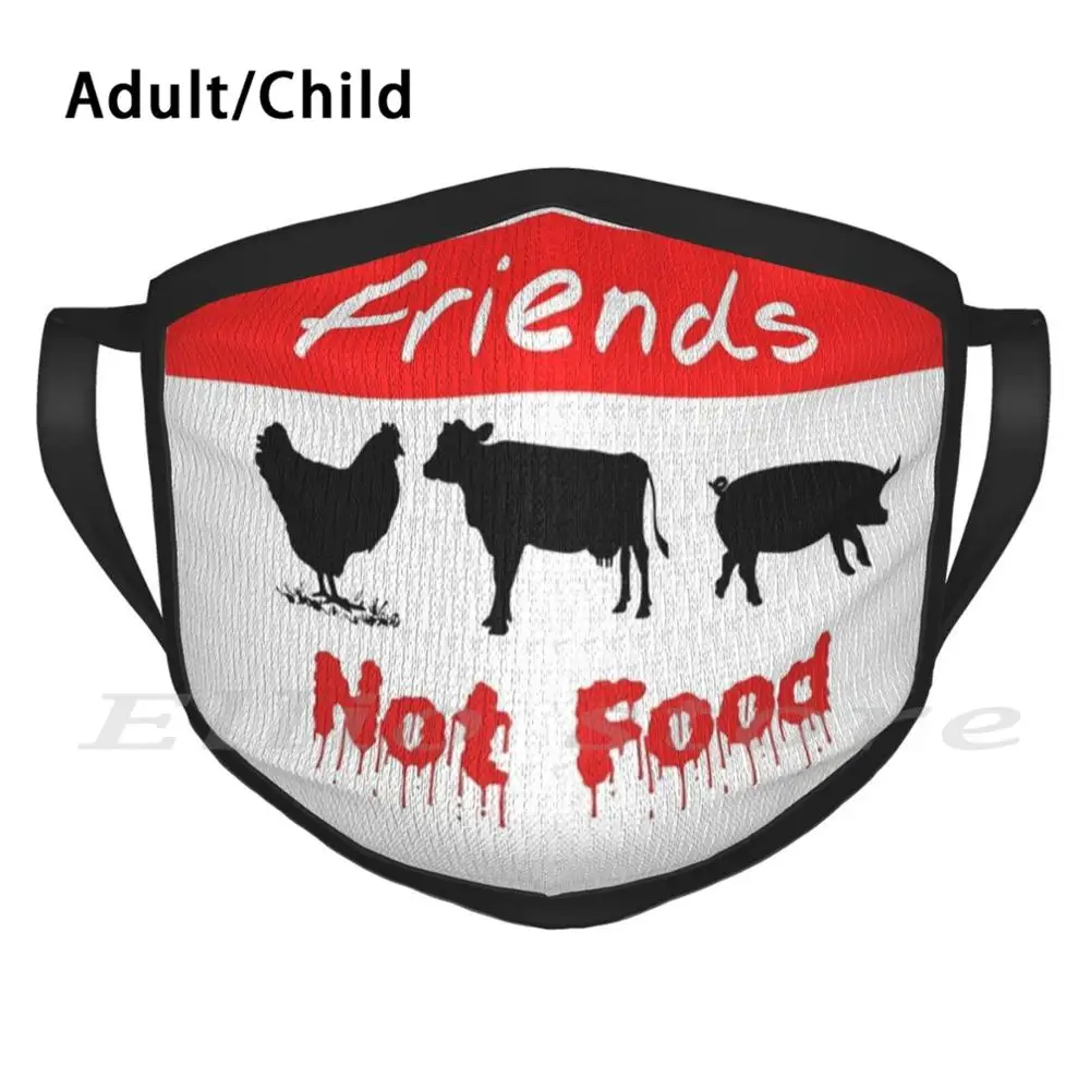 Friends ; Not Food | Animals Are Not Food Adult Kids Anti Dust DIY Scarf Mask Animals Are Not Food Friends Not Food Vegan
Friends ; Not Food | Animals Are Not Food Adult Kids Anti Dust DIY Scarf Mask Animals Are Not Food Friends Not Food Vegan