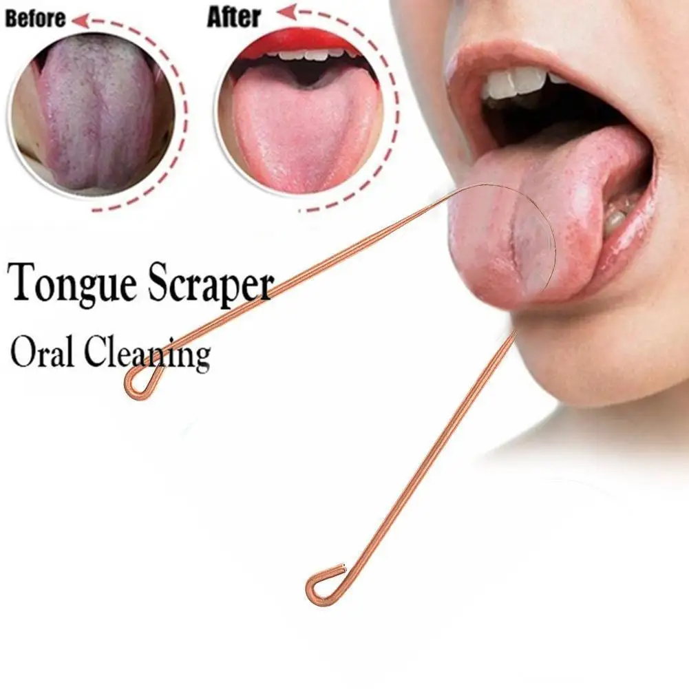Red Copper Tongue Scraper Cleaner Metal Cleaning Scraper For Men/Women Tongue Toothbrush Oral Cleaning
Red Copper Tongue Scraper Cleaner Metal Cleaning Scraper For Men/Women Tongue Toothbrush Oral Cleaning