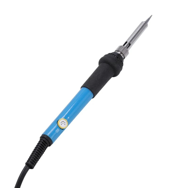 60W Adjustable Temperature Electric Soldering Iron Handle Heat Pencil Tool With Iron Tips Stand For Welding Solder Rework Repair
60W Adjustable Temperature Electric Soldering Iron Handle Heat Pencil Tool With Iron Tips Stand For Welding Solder Rework Repair