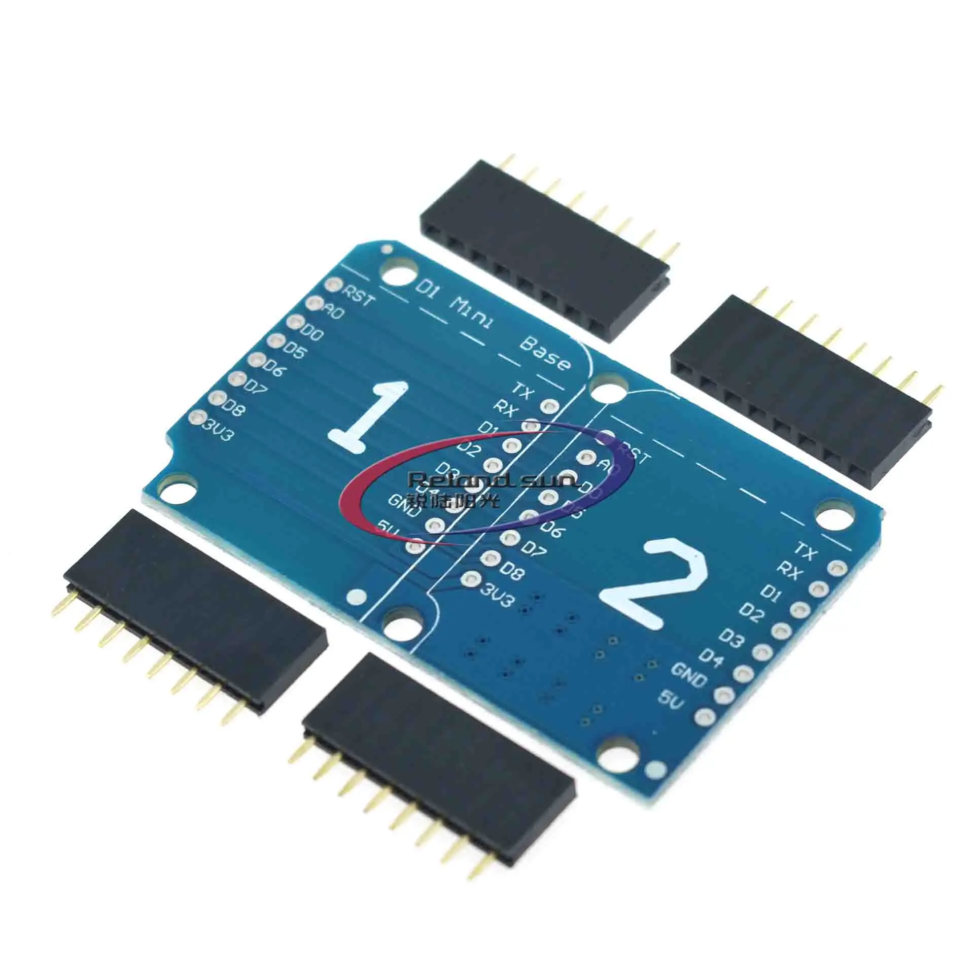 Двойная розетка с двойным основанием для WeMos D1 Mini NodeMCU ESP8266 платы расширения