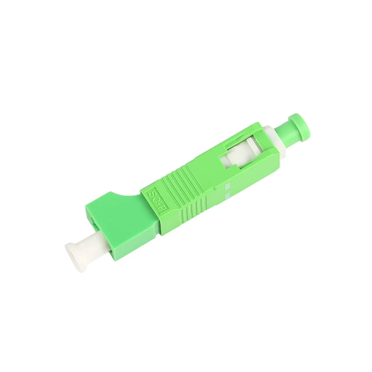2pcs SC/APC(Male)-LC/APC(Female) Single-mode Fiber Optic Adaptor-Hybrid Mating Adapter
2pcs SC/APC(Male)-LC/APC(Female) Single-mode Fiber Optic Adaptor-Hybrid Mating Adapter