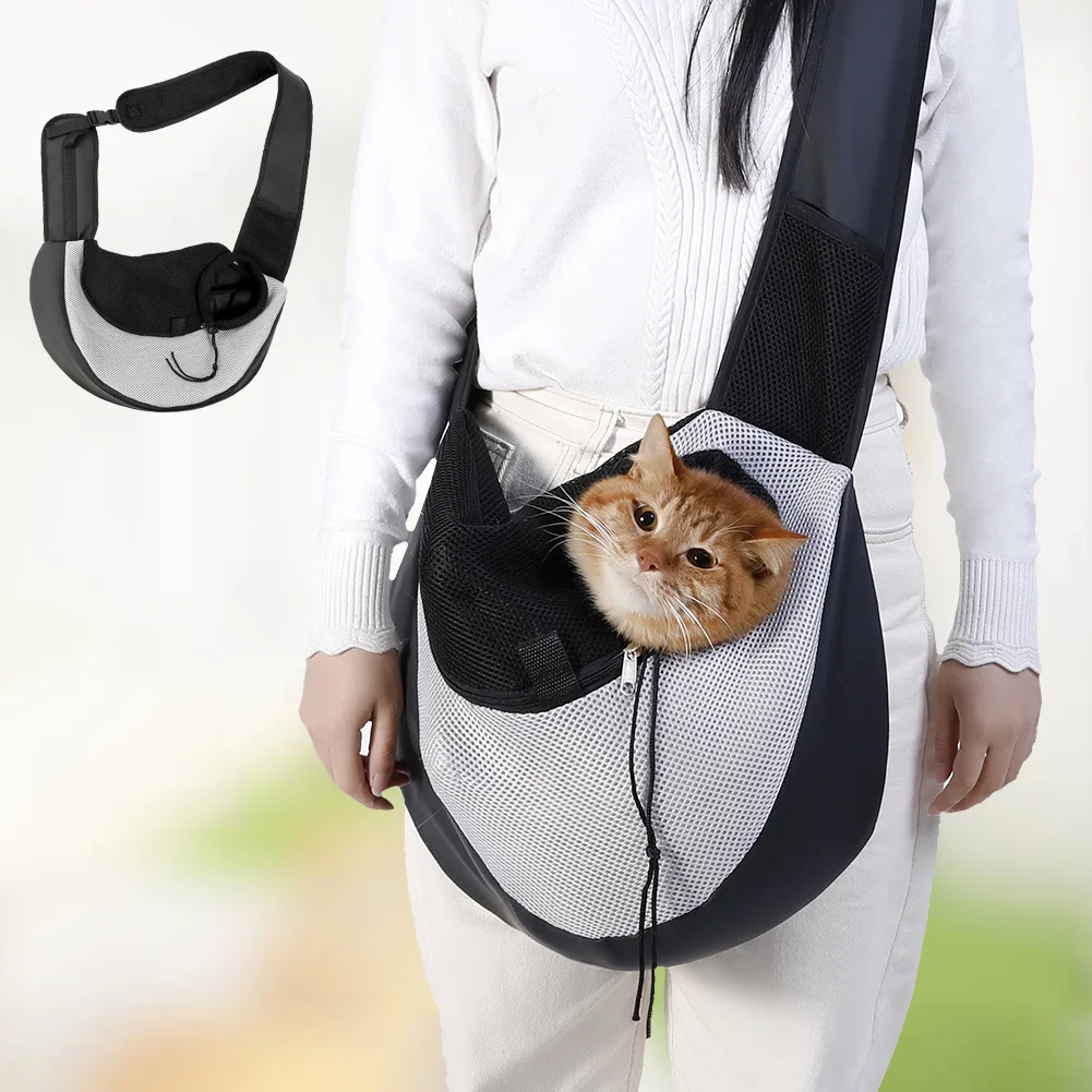 Pet backpack, cat and dog one-shoulder pet travel portable diagonal bag, breathable mesh bag
Pet backpack, cat and dog one-shoulder pet travel portable diagonal bag, breathable mesh bag
