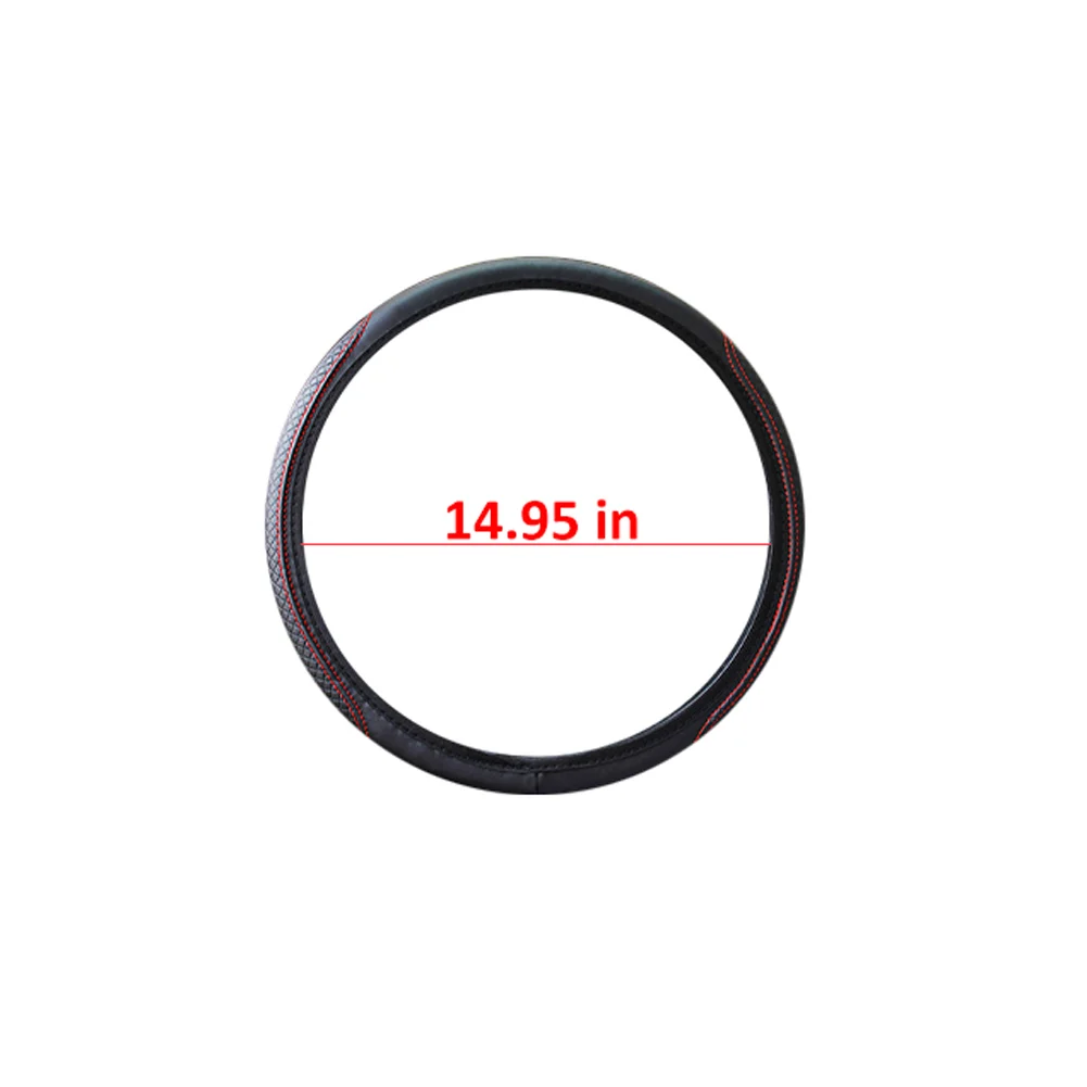 Hot Sale Car Steering Wheel Cover Skidproof Auto Steering Wheel Cover Anti-Slip Universal Embossing Leather Car Styling In Stock
Hot Sale Car Steering Wheel Cover Skidproof Auto Steering Wheel Cover Anti-Slip Universal Embossing Leather Car Styling In Stock