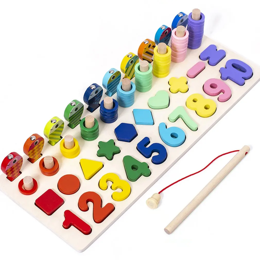 Kids Toys Montessori Educational Wooden Toys Geometric Shape Cognition Puzzle Toys Math Toys Early Educational Toys for Children
Kids Toys Montessori Educational Wooden Toys Geometric Shape Cognition Puzzle Toys Math Toys Early Educational Toys for Children