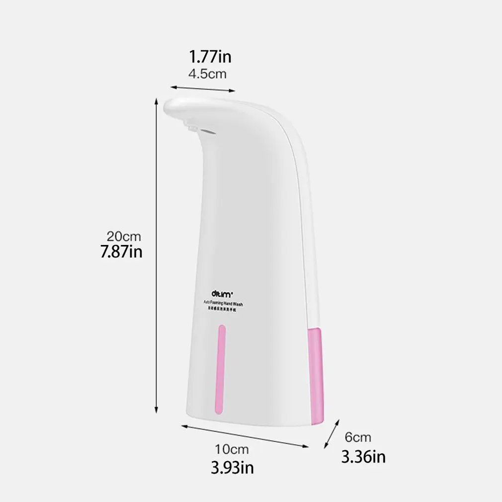 Small intelligent automatic sensor soap dispenser Foam hand sanitizer ABS Bionic appearance Home use Bathroom
Small intelligent automatic sensor soap dispenser Foam hand sanitizer ABS Bionic appearance Home use Bathroom