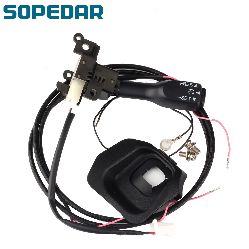 SOPEDAR Car Steering Wheel Cruise Control Switch For Toyota RAV4 Corolla Hybrid 2015 2016 84632-34011 84632-34017 45186-0G030
SOPEDAR Car Steering Wheel Cruise Control Switch For Toyota RAV4 Corolla Hybrid 2015 2016 84632-34011 84632-34017 45186-0G030