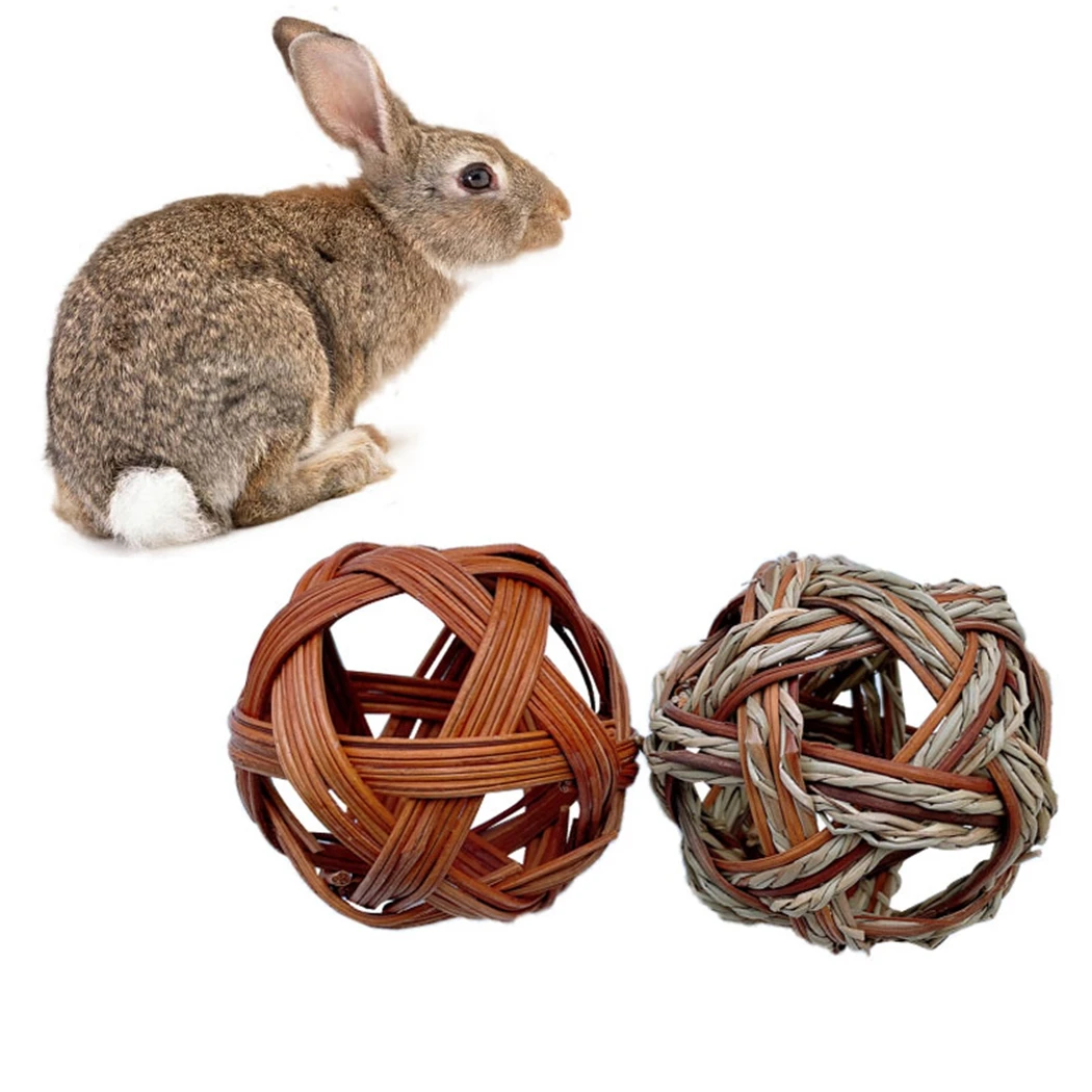 2PCS Hamster Rabbit Feeder Ball Grass Versatile Handmade Ball Toy Rabbit Hay Ball Hay Rack Ball Hanging Food Feeder Ball
2PCS Hamster Rabbit Feeder Ball Grass Versatile Handmade Ball Toy Rabbit Hay Ball Hay Rack Ball Hanging Food Feeder Ball