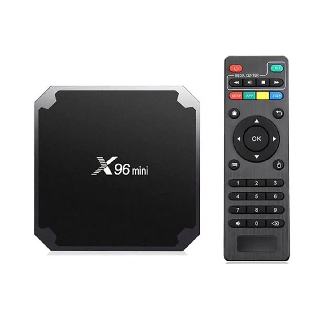 Смарт ТВ-приставка X96 Mini S905W, 4 ядра, поддержка 2,4 ГГц, беспроводной Wi-Fi медиаплеер, 4K флеш-память, Мини ТВ-приставка X96
Смарт ТВ-приставка X96 Mini S905W, 4 ядра, поддержка 2,4 ГГц, беспроводной Wi-Fi медиаплеер, 4K флеш-память, Мини ТВ-приставка X96
