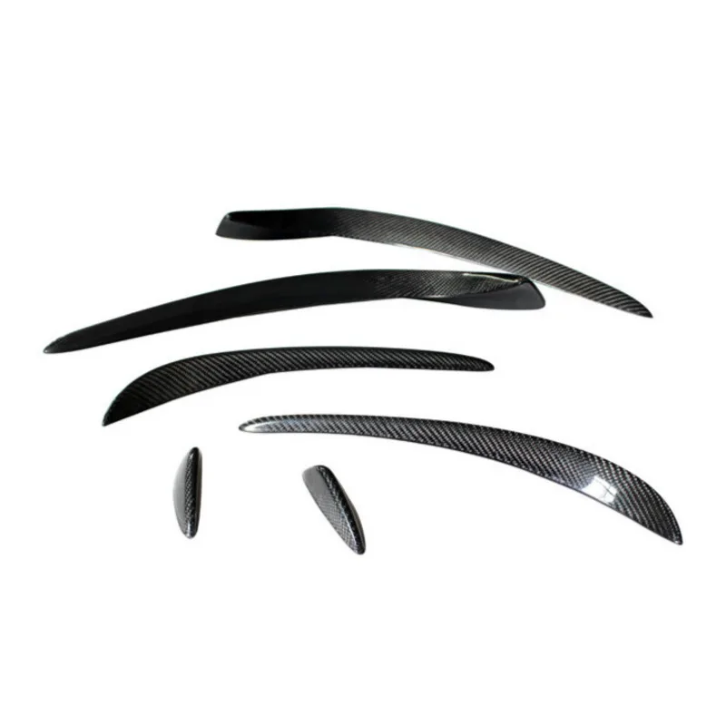 Modified carbon fiber Wind knife 6-piece set, front bumper trim, Fit For Mercedes-Benz C-class W205 sports model 2015-2021
Modified carbon fiber Wind knife 6-piece set, front bumper trim, Fit For Mercedes-Benz C-class W205 sports model 2015-2021