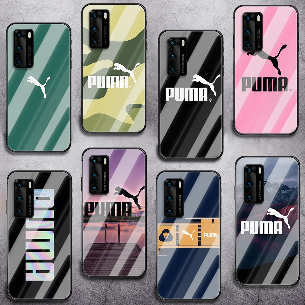 Fashion sports brand Pumas Phone Tempered Glass Case Cover For Huawei P Nova Mate 5T 20 30 40 E Pro Lite Smart 2019 2021 Back
Fashion sports brand Pumas Phone Tempered Glass Case Cover For Huawei P Nova Mate 5T 20 30 40 E Pro Lite Smart 2019 2021 Back