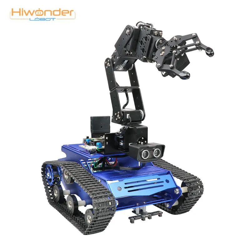 Tankbot 6DOF Robotic Arm tracked car race track obstacle avoidance robot smart car STM32K open source programmable
Tankbot 6DOF Robotic Arm tracked car race track obstacle avoidance robot smart car STM32K open source programmable