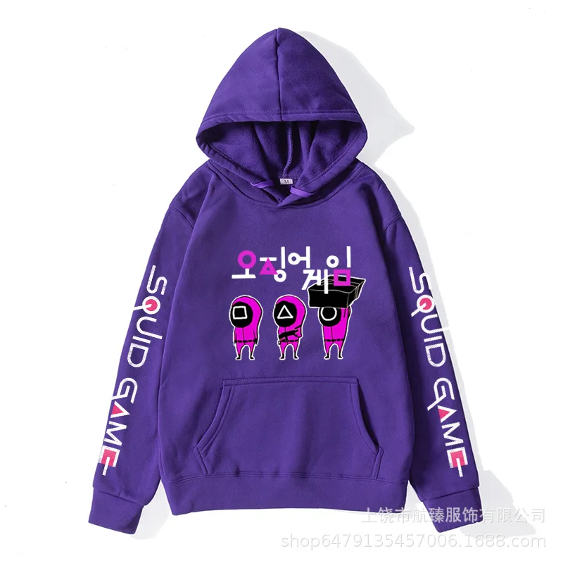 Squid Game Hoodie Women's 2021 Winter Hot Style Sweatshirt Sweater Cotton Catch Casual Streetwear Pullover Super Dalian Hoodie
Squid Game Hoodie Women's 2021 Winter Hot Style Sweatshirt Sweater Cotton Catch Casual Streetwear Pullover Super Dalian Hoodie
