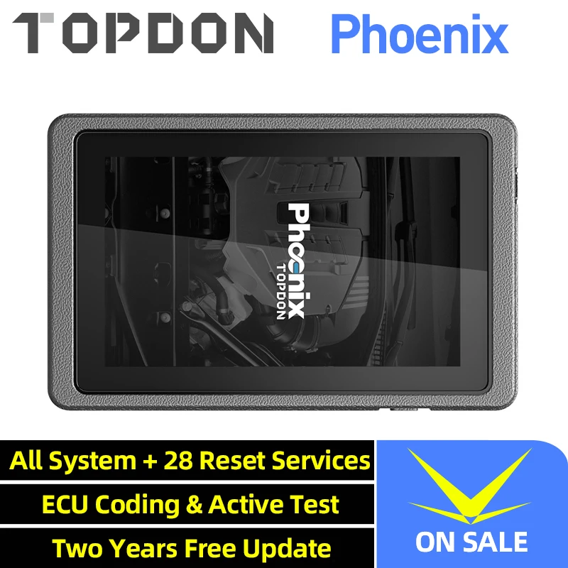TOPDON Phoenix Car Diagnostic Tools ECU Coding Automotive OBD2 Scanner All Systems Auto Tools
TOPDON Phoenix Car Diagnostic Tools ECU Coding Automotive OBD2 Scanner All Systems Auto Tools