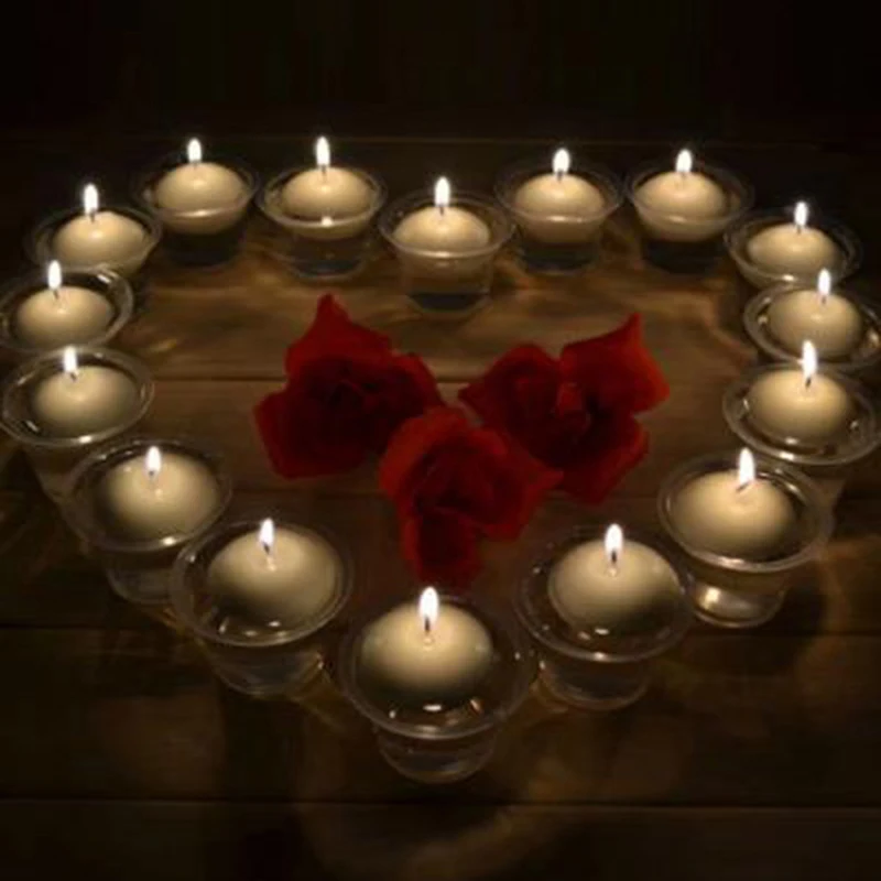 Свечи 10 шт. романтические плавающие свечи для свадебной вечеринки | Дом и сад