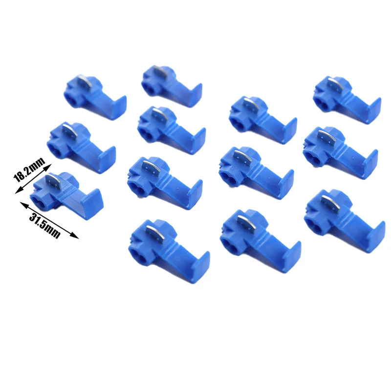 20PCS/SET Wire Connector Lock Snap Without Breaking Cable Insulated Terminals
20PCS/SET Wire Connector Lock Snap Without Breaking Cable Insulated Terminals