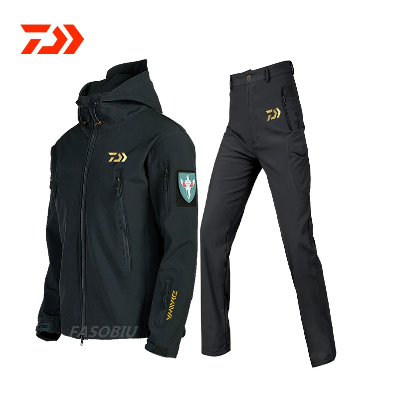 Рыболовные куртки Daiwa, Мужская теплая флисовая одежда для рыбалки, костюм для рыбалки на молнии, верхняя одежда, мужские походные быстросохн...
Рыболовные куртки Daiwa, Мужская теплая флисовая одежда для рыбалки, костюм для рыбалки на молнии, верхняя одежда, мужские походные быстросохн...