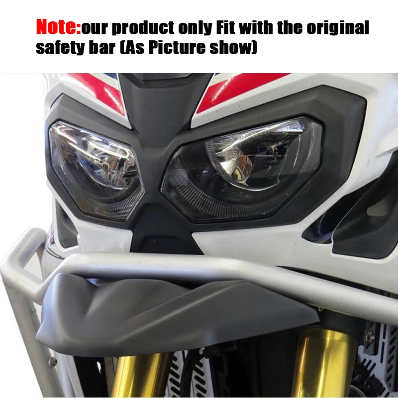 Motorcycle Front Wheel Hugger Fender Nose Fairing Beak Extension Cowl Protector for Honda CRF1000L Africa Twin 2016-2019
Motorcycle Front Wheel Hugger Fender Nose Fairing Beak Extension Cowl Protector for Honda CRF1000L Africa Twin 2016-2019