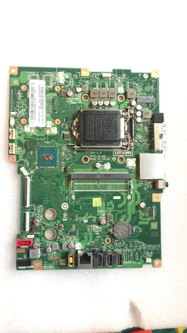 KEFUBBA10 LA-C933P Motherboard For Lenovo IdeaCentre AIO 300-20 300-20ISH all-in-one Computer Motherboard LGA115X DDR4 100% Work
KEFUBBA10 LA-C933P Motherboard For Lenovo IdeaCentre AIO 300-20 300-20ISH all-in-one Computer Motherboard LGA115X DDR4 100% Work
