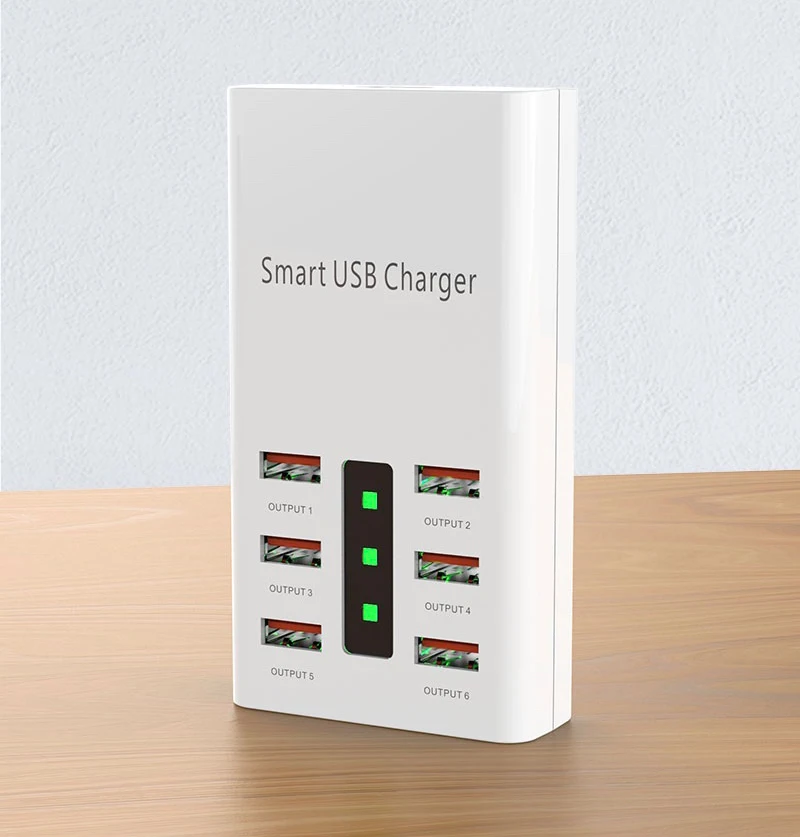 Multiple USB Charger Fast Charging 6 Port 30W Universal LED Charger Power Adapter For iPhone Samsung Xiaomi Mobile Phone Charger
Multiple USB Charger Fast Charging 6 Port 30W Universal LED Charger Power Adapter For iPhone Samsung Xiaomi Mobile Phone Charger