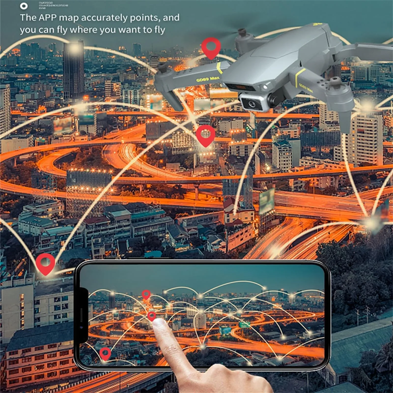 New Gd89 Max Folding Drone 6K HD Camera Wifi Transmission Quadcopter FPV 2.4 Ghz One-key Return Home Brushless RC Drone #F
New Gd89 Max Folding Drone 6K HD Camera Wifi Transmission Quadcopter FPV 2.4 Ghz One-key Return Home Brushless RC Drone #F