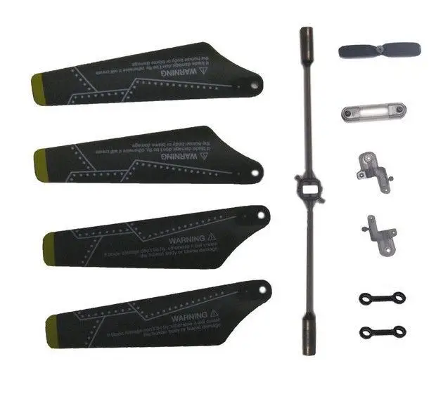 Syma S109G Full Set Replacement Parts, Main Blades, Connect Buckles, Tail Blade,Balance Bar, Spare Main Grips 
Syma S109G Full Set Replacement Parts, Main Blades, Connect Buckles, Tail Blade,Balance Bar, Spare Main Grips