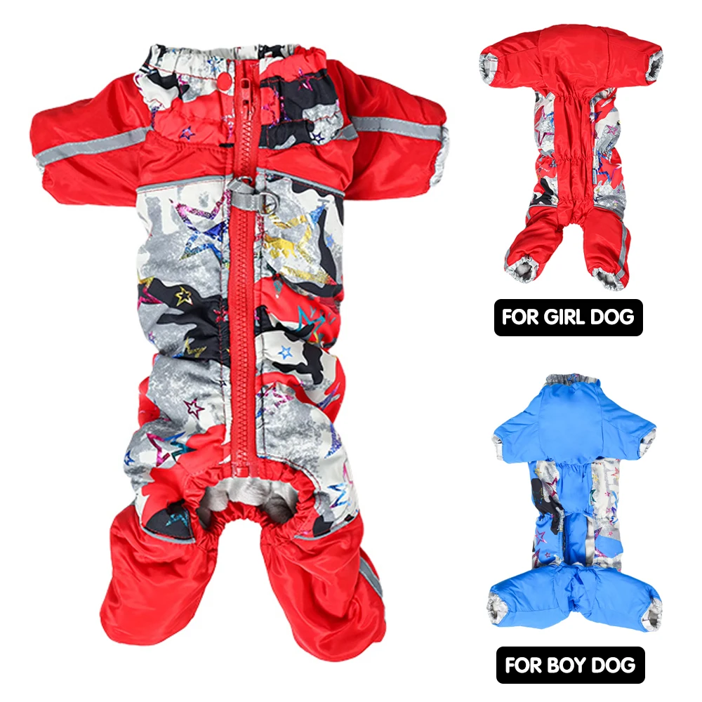 Dog Clothes Winter Soft Warm Puffer Dog Clothes for Small Dogs Boy/Girl Full-Cover Belly Pet Overalls Snow Suit York Dog Clothes
Dog Clothes Winter Soft Warm Puffer Dog Clothes for Small Dogs Boy/Girl Full-Cover Belly Pet Overalls Snow Suit York Dog Clothes