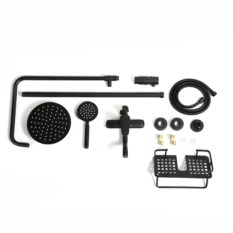 Black Faucet Shower Bathroom Hot and Cold Water Mixer Brass Faucets Bathtub Waterfall Shower System Black Faucet Mixer
Black Faucet Shower Bathroom Hot and Cold Water Mixer Brass Faucets Bathtub Waterfall Shower System Black Faucet Mixer