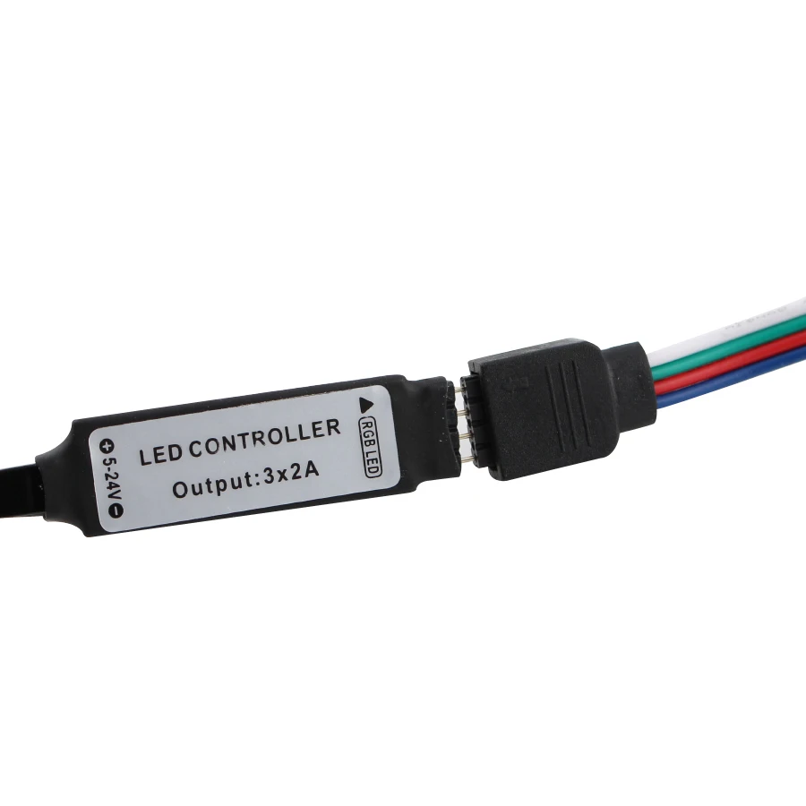 USB 5V 24key RGB LED Controller 3key mini Control Simpl Dimmer for 5050 3528 2835 5V RGB LED Strip Lights 4Pin
USB 5V 24key RGB LED Controller 3key mini Control Simpl Dimmer for 5050 3528 2835 5V RGB LED Strip Lights 4Pin