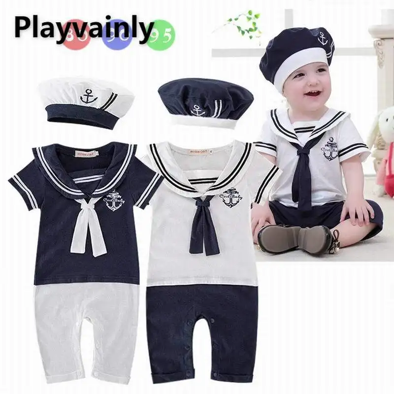 2021 New Baby Romper Preppy Style Navy White short Sleeve Baby Boys Girls Overalls Newborn Clothes 0-2Y E13208
2021 New Baby Romper Preppy Style Navy White short Sleeve Baby Boys Girls Overalls Newborn Clothes 0-2Y E13208