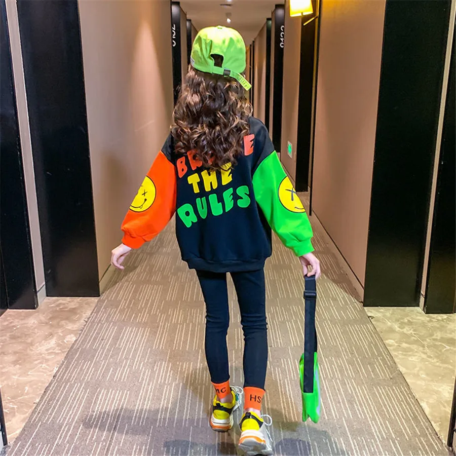 Kids Sports Suit for Girls Tracksuit 4 6 8 10 12 Years Letter Print Long Sleeve Girl Sweatsuit Autumn Teen Children Clothing Set
Kids Sports Suit for Girls Tracksuit 4 6 8 10 12 Years Letter Print Long Sleeve Girl Sweatsuit Autumn Teen Children Clothing Set