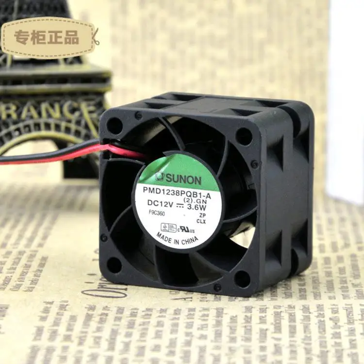 Для SUNON Jianzhan 4CM 4028 Double Ball 1u Server Fan 3 6 W PMD1238PQB1 A|Кулеры и системы охлаждения