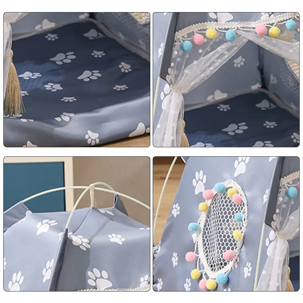 Foldable Pet Cat Kitten Small Dog Tent House Portable Summer Washable Breathable Cave Bed Kennel Dog Supplies
Foldable Pet Cat Kitten Small Dog Tent House Portable Summer Washable Breathable Cave Bed Kennel Dog Supplies