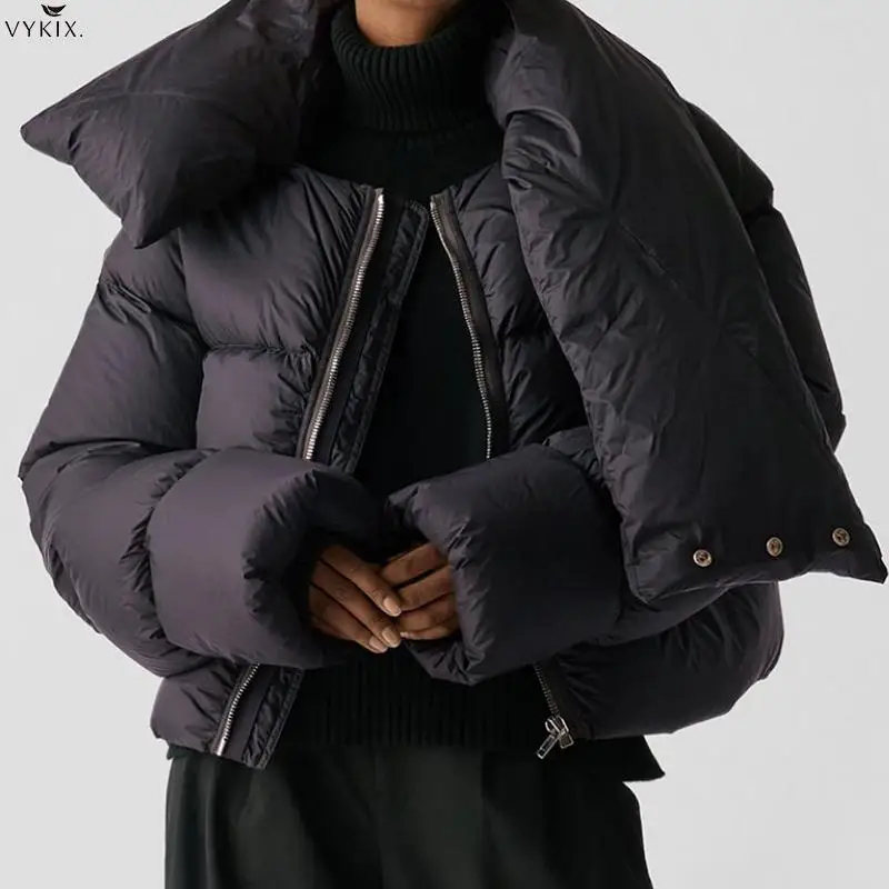Fashion Women Solid Padded Jacket Patchwork Cropped Coats Warm Streetwear Casual Outerwear 2021 Autumn Winter Woman Clothing New
Fashion Women Solid Padded Jacket Patchwork Cropped Coats Warm Streetwear Casual Outerwear 2021 Autumn Winter Woman Clothing New
