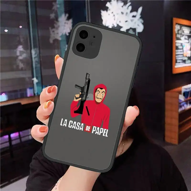 Money Heist Phone Cases matte transparent For iphone 7 8 11 12 plus mini x xs xr pro max cover
Money Heist Phone Cases matte transparent For iphone 7 8 11 12 plus mini x xs xr pro max cover