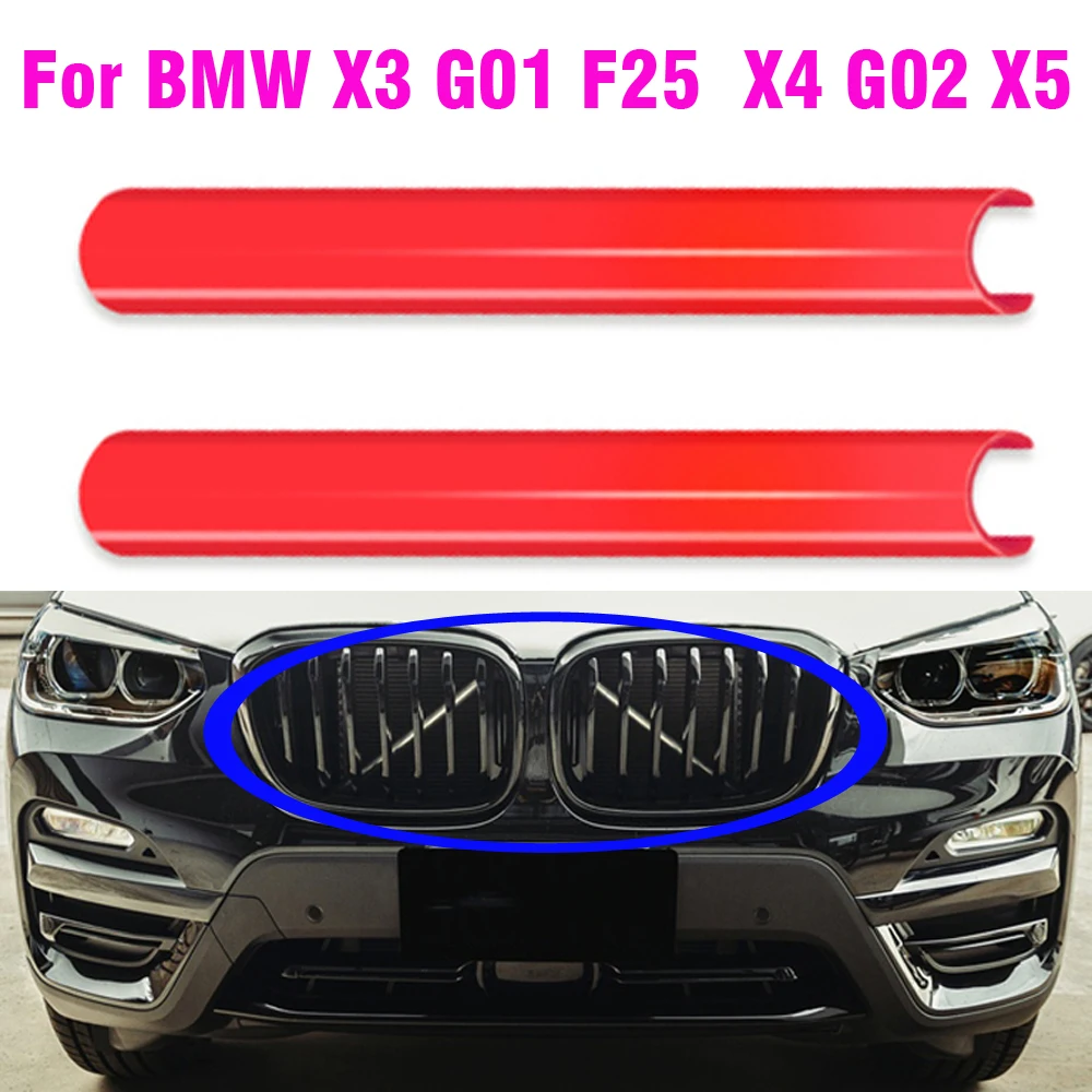 Front Grille Trim Strips Car Styling Decoration For BMW G01 X3 G02 X4 G05 X5 M-Performance Grill Stripes Accessories
Front Grille Trim Strips Car Styling Decoration For BMW G01 X3 G02 X4 G05 X5 M-Performance Grill Stripes Accessories
