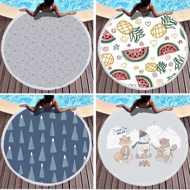 1 Pcs Watermelon Pineapple Pattern Snow Print Beach Towel Microfiber Digital Pool Beach Towel Toalla Blanket Shower Beach Towel 
1 Pcs Watermelon Pineapple Pattern Snow Print Beach Towel Microfiber Digital Pool Beach Towel Toalla Blanket Shower Beach Towel