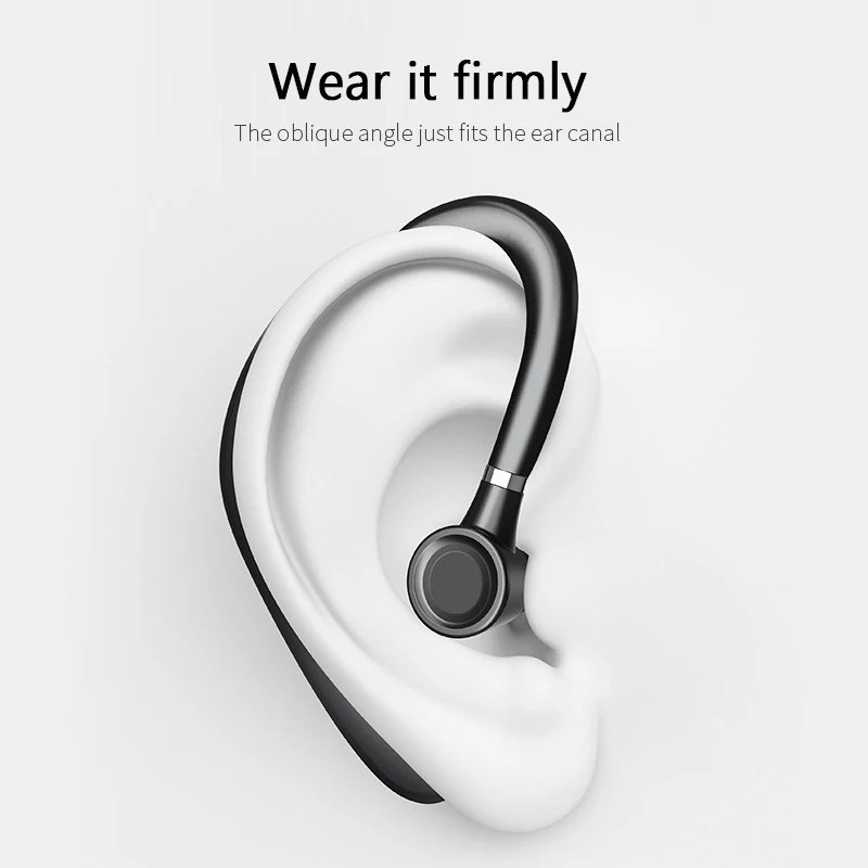 Wireless Bluetooth Headset Unilateral Hanging Ear High Fidelity Sound Pairing In Seconds Intelligent Noise Reduction Earphones
Wireless Bluetooth Headset Unilateral Hanging Ear High Fidelity Sound Pairing In Seconds Intelligent Noise Reduction Earphones