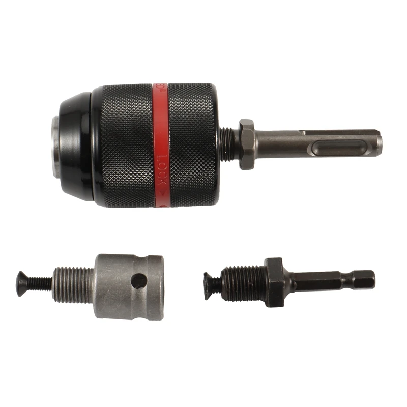 Metal 1/2-20UNF 13mm Keyless Drill Chuck Hex Shank/SDS/Socket Square Female Adaptor Hardware Tool Professional
Metal 1/2-20UNF 13mm Keyless Drill Chuck Hex Shank/SDS/Socket Square Female Adaptor Hardware Tool Professional