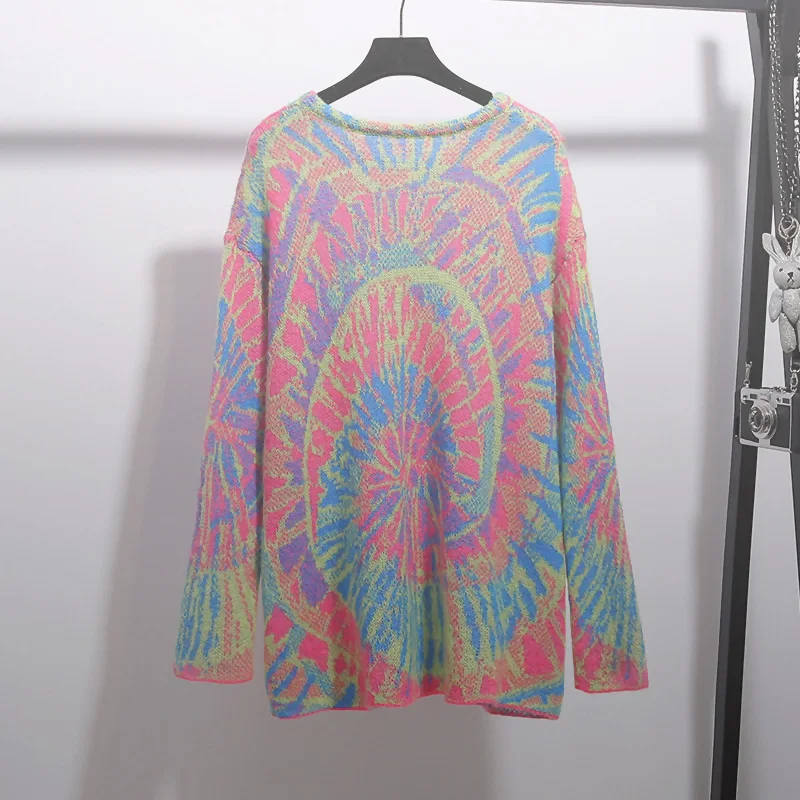 Autumn Mohair color knitwear fashion long sleeve lazy style casual loose top women's fashion
Autumn Mohair color knitwear fashion long sleeve lazy style casual loose top women's fashion