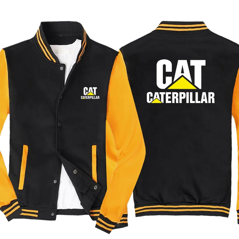 New Spring and Autumn Men's Baseball Jacket CAT Logo No Cap Fashion Cardigan Long Sleeves Sportsweater Hoodies
New Spring and Autumn Men's Baseball Jacket CAT Logo No Cap Fashion Cardigan Long Sleeves Sportsweater Hoodies