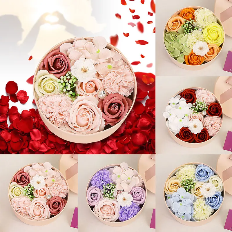 Round Paper Box Rose Soap Flower Gift Box Set Party Wedding Home Decor Valentine's Day Christmas Birthday Gift Packaging Box
Round Paper Box Rose Soap Flower Gift Box Set Party Wedding Home Decor Valentine's Day Christmas Birthday Gift Packaging Box