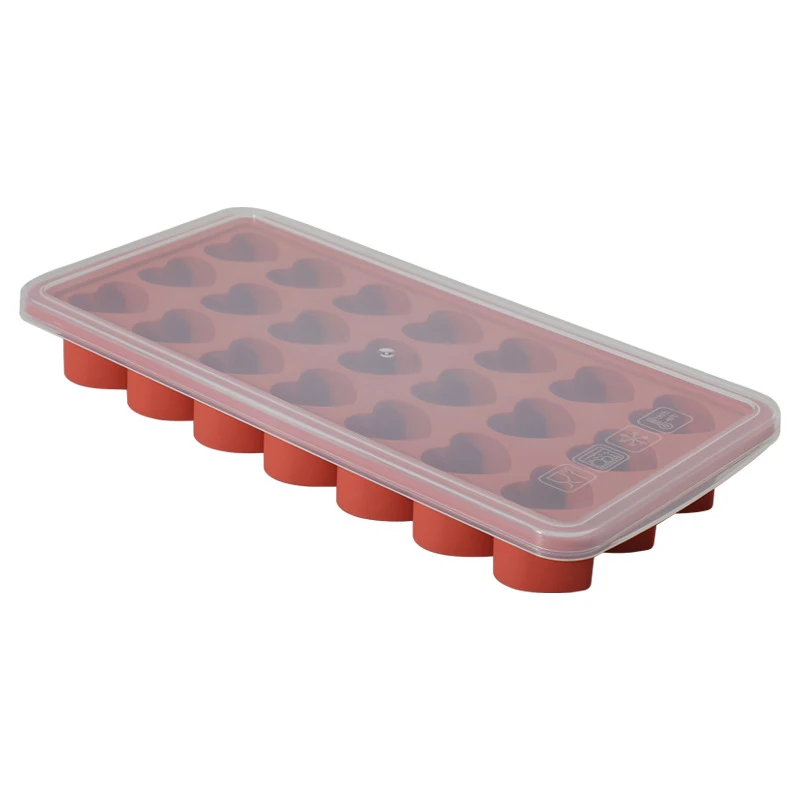 Silicone Ice Tray Heart-shaped Ice Mold Ice Making Mold Home Bar Party Kitchen Tools Bar Ice Cube Making Mold Refrigerator Tools
Silicone Ice Tray Heart-shaped Ice Mold Ice Making Mold Home Bar Party Kitchen Tools Bar Ice Cube Making Mold Refrigerator Tools