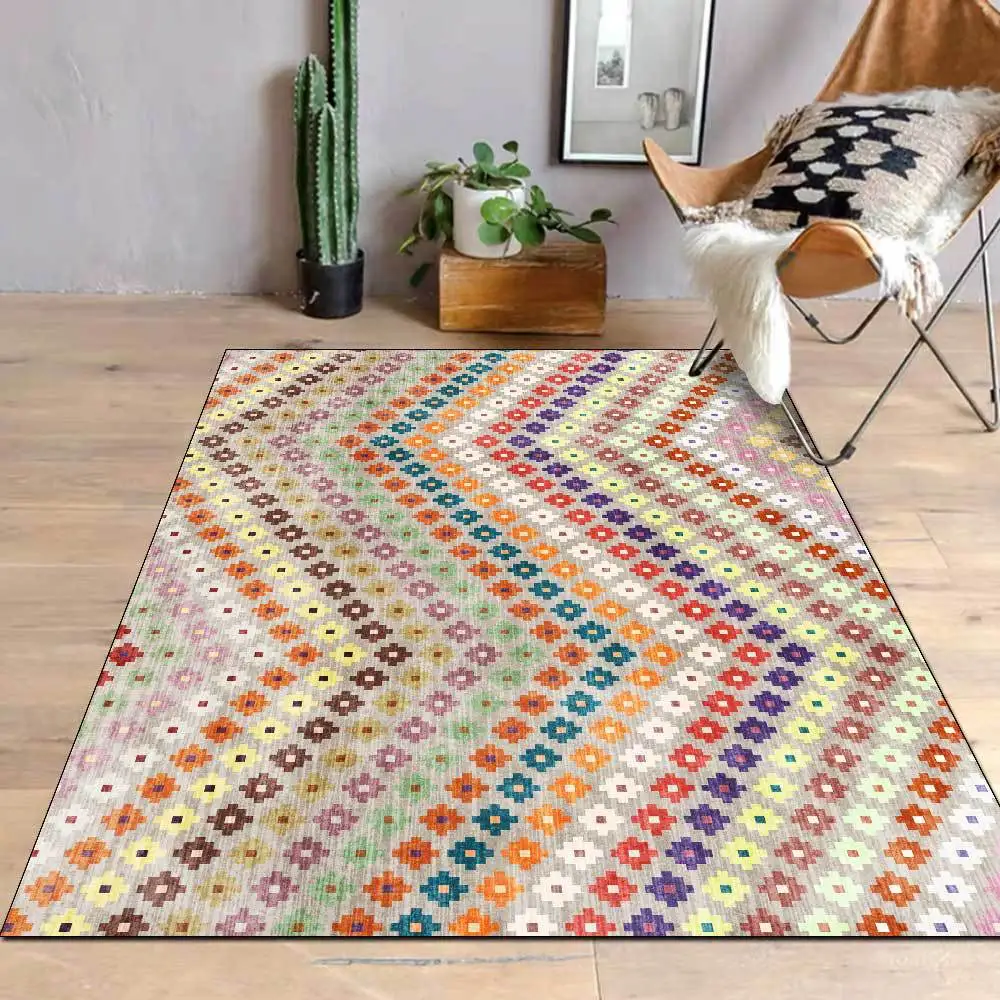 Colour Geometric 3D Printed Carpets for Living Room Bedroom Large Area Rug Washable Home Decorate Floor Carpet Modern Parlor Mat
Colour Geometric 3D Printed Carpets for Living Room Bedroom Large Area Rug Washable Home Decorate Floor Carpet Modern Parlor Mat