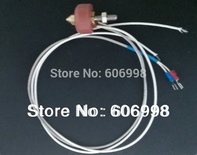 0.4mm 12V Nozzle Extruder Heating Print Head with Thermocouple Cable for 3D Printer
0.4mm 12V Nozzle Extruder Heating Print Head with Thermocouple Cable for 3D Printer