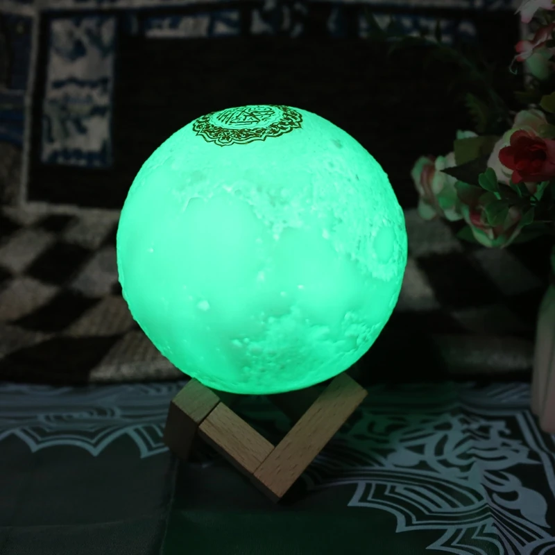Quran Bluetooth Speaker Moon Lamp with Support Shelf APP Control Night Light with Quran Recitation Translation Loudspeaker Musli
Quran Bluetooth Speaker Moon Lamp with Support Shelf APP Control Night Light with Quran Recitation Translation Loudspeaker Musli