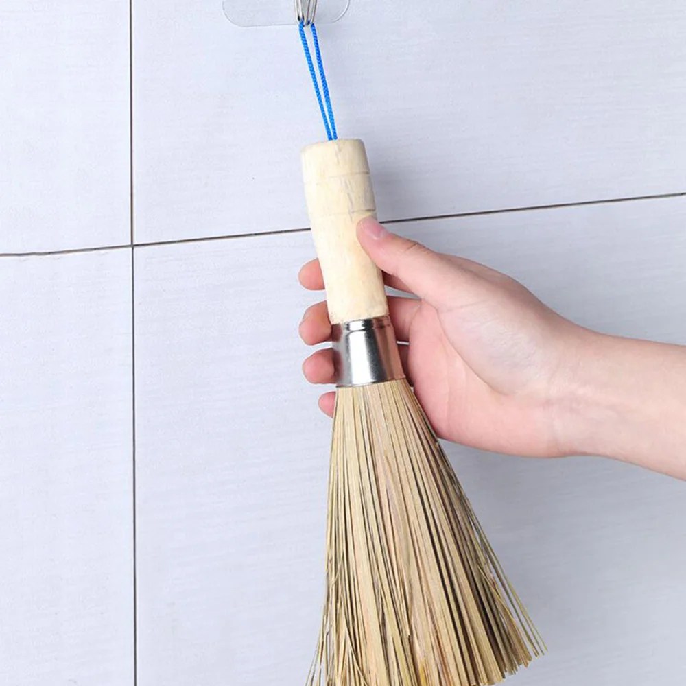 2pcs Bamboo Pan Brushes Long Handle Wok Cleaning Brush Dish Brushes Kitchen Tool for Home Restaurant
2pcs Bamboo Pan Brushes Long Handle Wok Cleaning Brush Dish Brushes Kitchen Tool for Home Restaurant