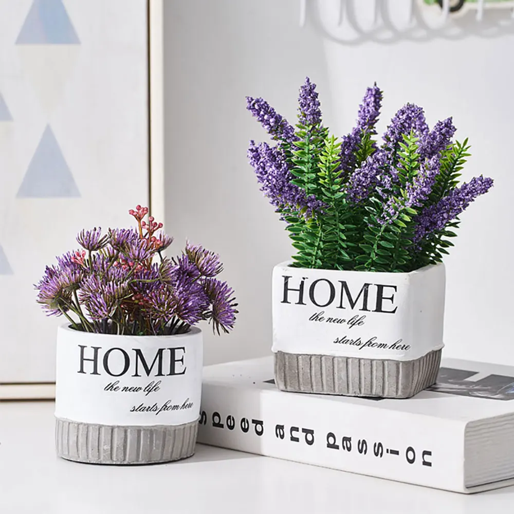 SIMULATION PLASTIC FAKE FLOWER MINI BONSAI POTTED ARTIFICIAL LAVENDER PLANTS POT PLACED HOME TABLE DECORATION OFFICE DESKTOP
SIMULATION PLASTIC FAKE FLOWER MINI BONSAI POTTED ARTIFICIAL LAVENDER PLANTS POT PLACED HOME TABLE DECORATION OFFICE DESKTOP