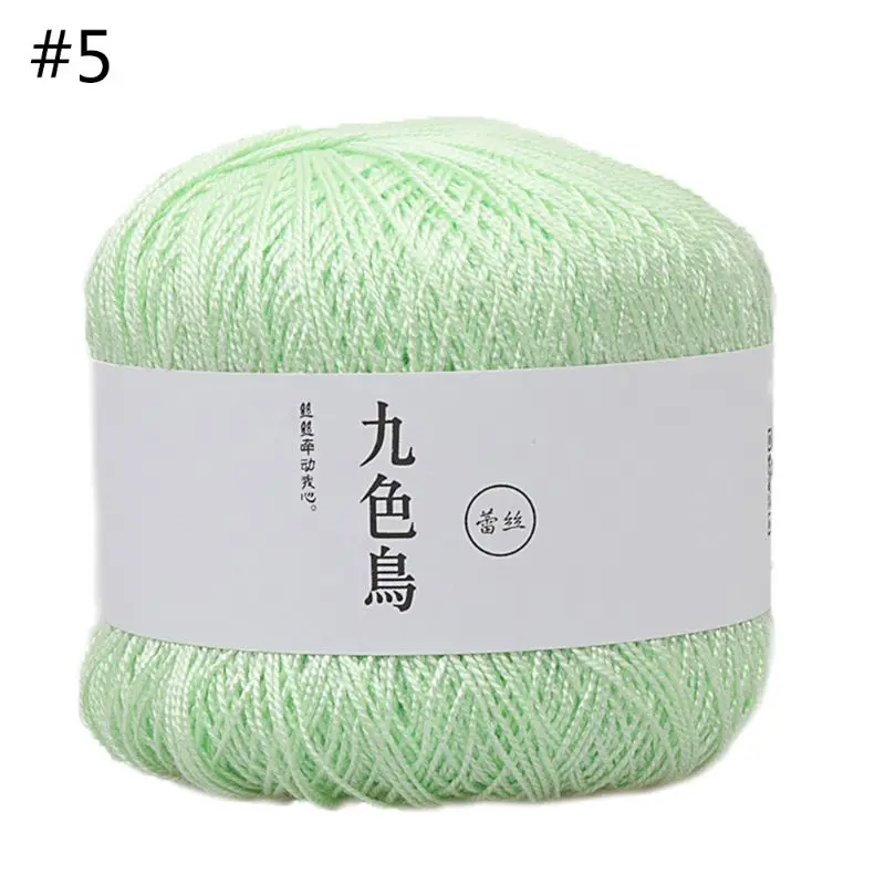 R58C 50g Silk Cotton Milk Crochet Yarn Baby Hand-Knitted Warm Soft Knitting Thread for Hand Knitting Supplies
R58C 50g Silk Cotton Milk Crochet Yarn Baby Hand-Knitted Warm Soft Knitting Thread for Hand Knitting Supplies